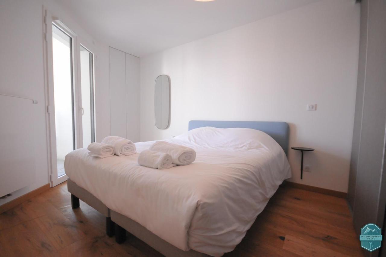 Le Répertoire du Lac - Appartement 1 chambres pour 2 ou 4 pers parking Annecy Esterno foto