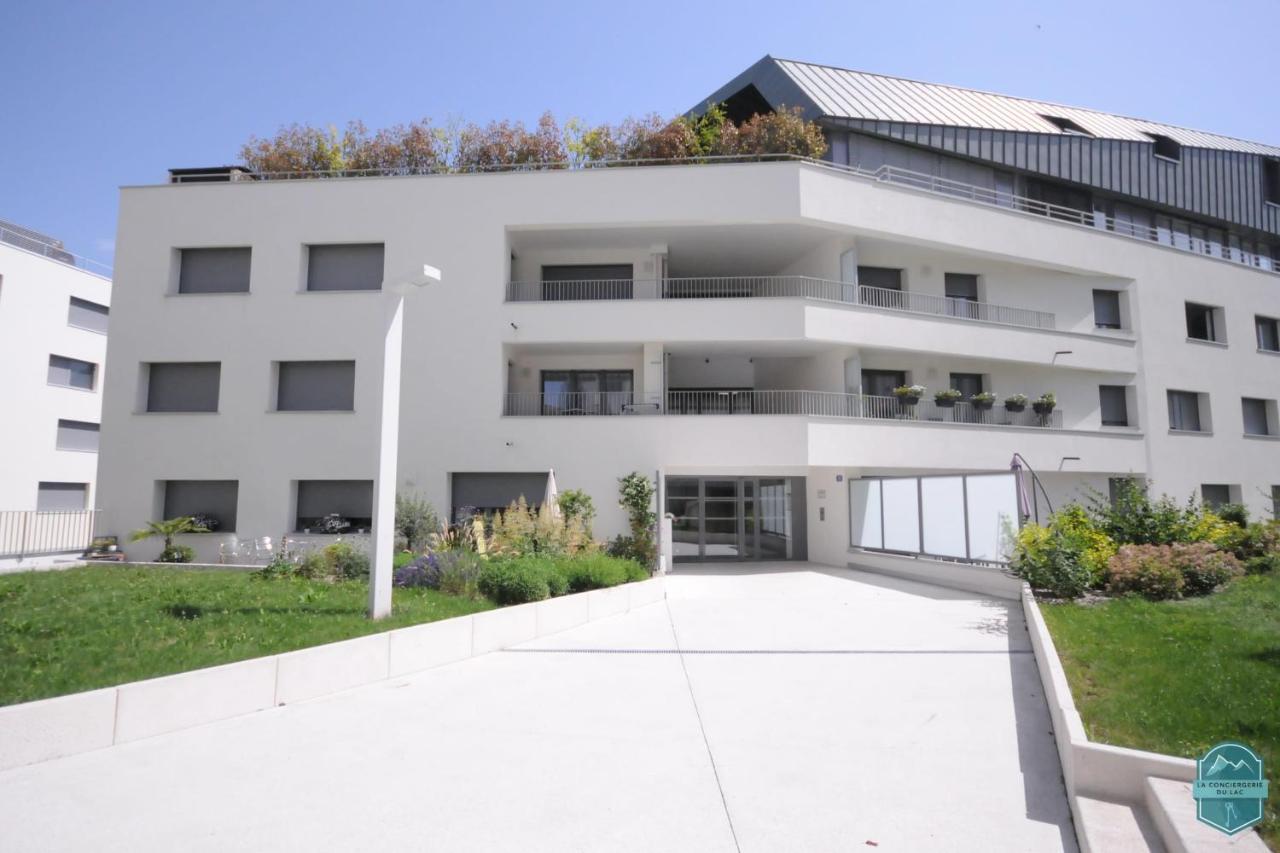 Le Répertoire du Lac - Appartement 1 chambres pour 2 ou 4 pers parking Annecy Esterno foto