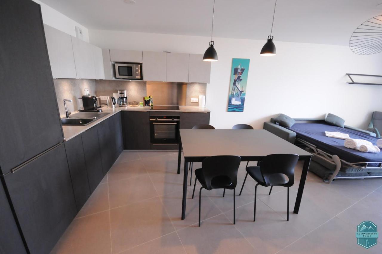 Le Répertoire du Lac - Appartement 1 chambres pour 2 ou 4 pers parking Annecy Esterno foto